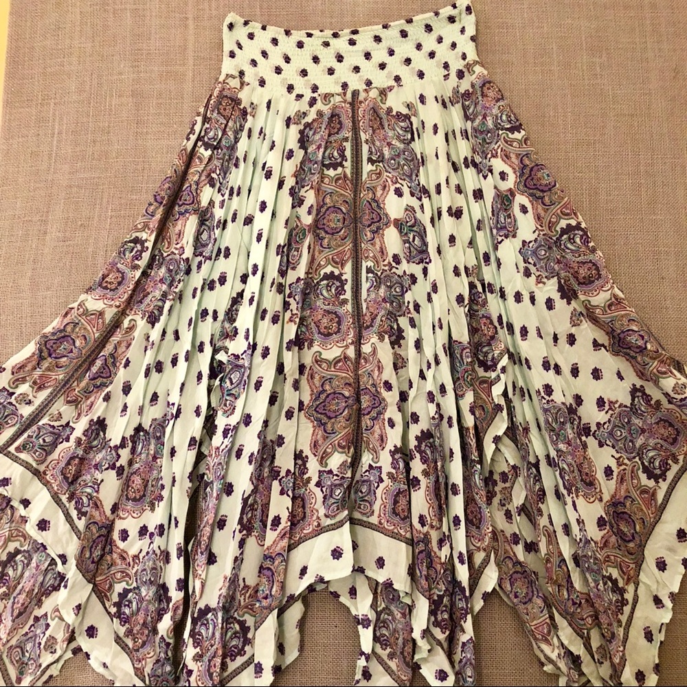 Free People Asymmetrical Skirt